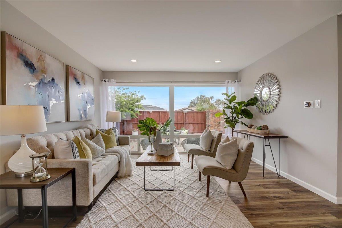 1209 Ridgewood Drive Millbrae, CA 94030 - Photo 6 of 59 a living room with furniture and a large window