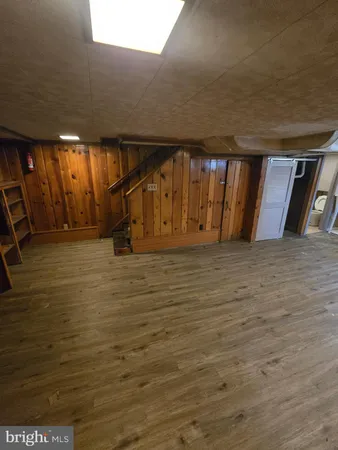 a view of wooden floor