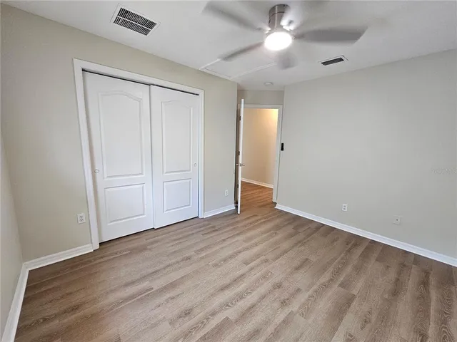 wooden floor in an empty room
