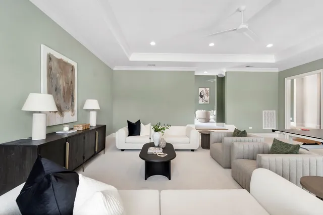 a white bath tub sitting in a bathroom