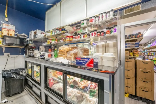 a view of storage and utility room