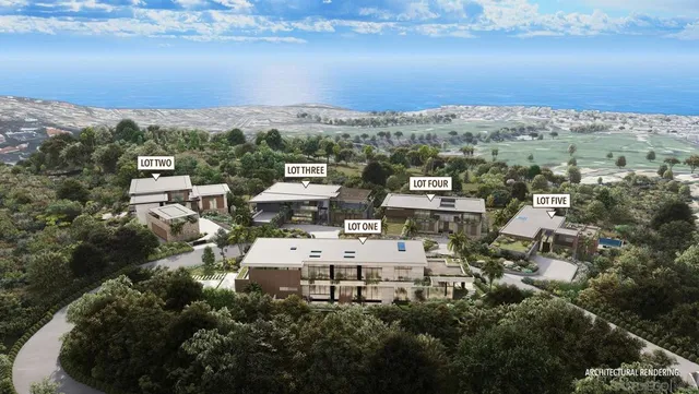 an aerial view of a city with lots of residential buildings