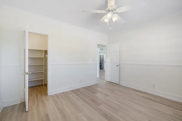 wooden floor in an empty room