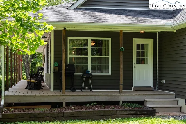 a front view of a house with porch