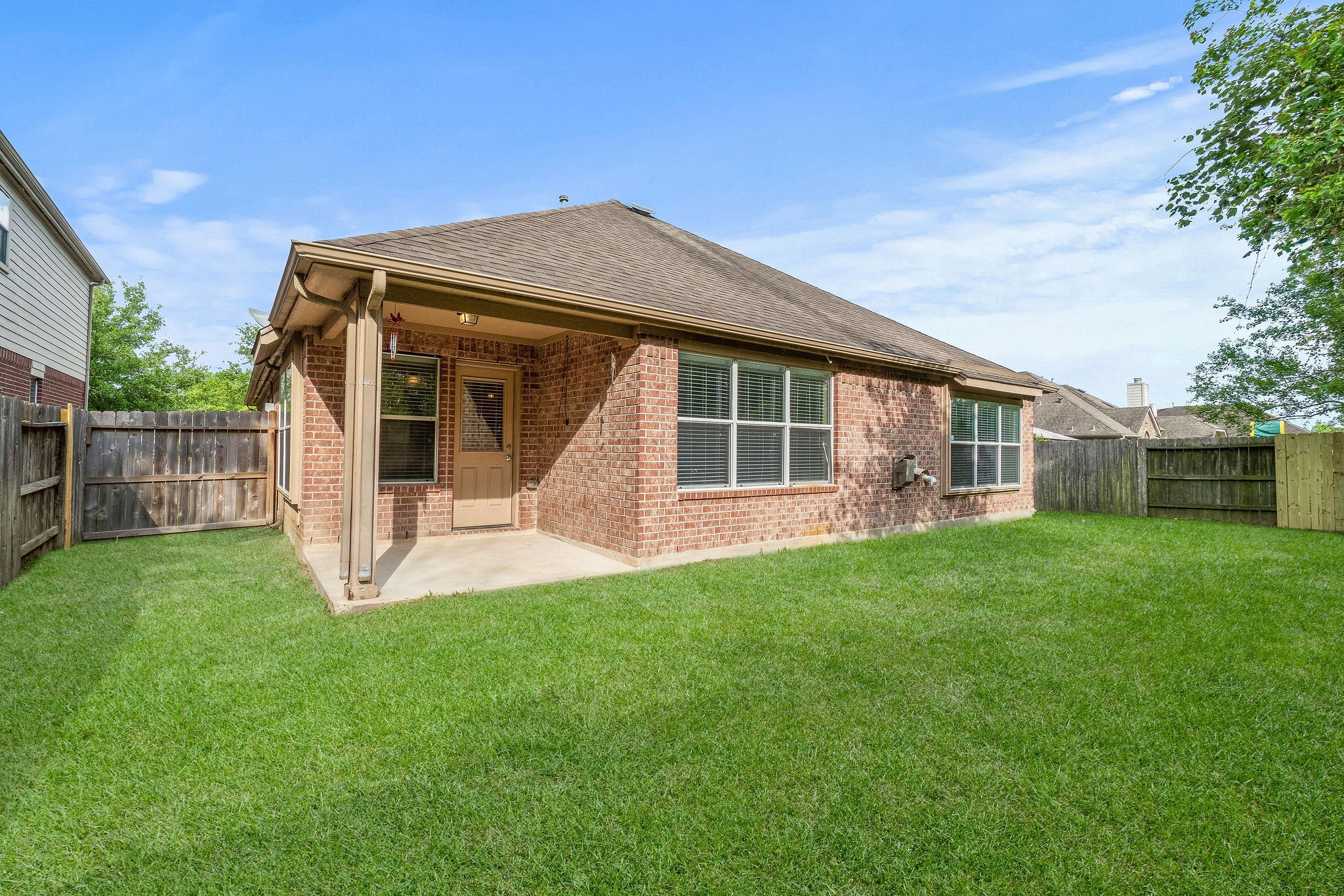 17423 Renee Springs Court Spring, TX 77379 - Photo 14 of 19 a view of a house with backyard