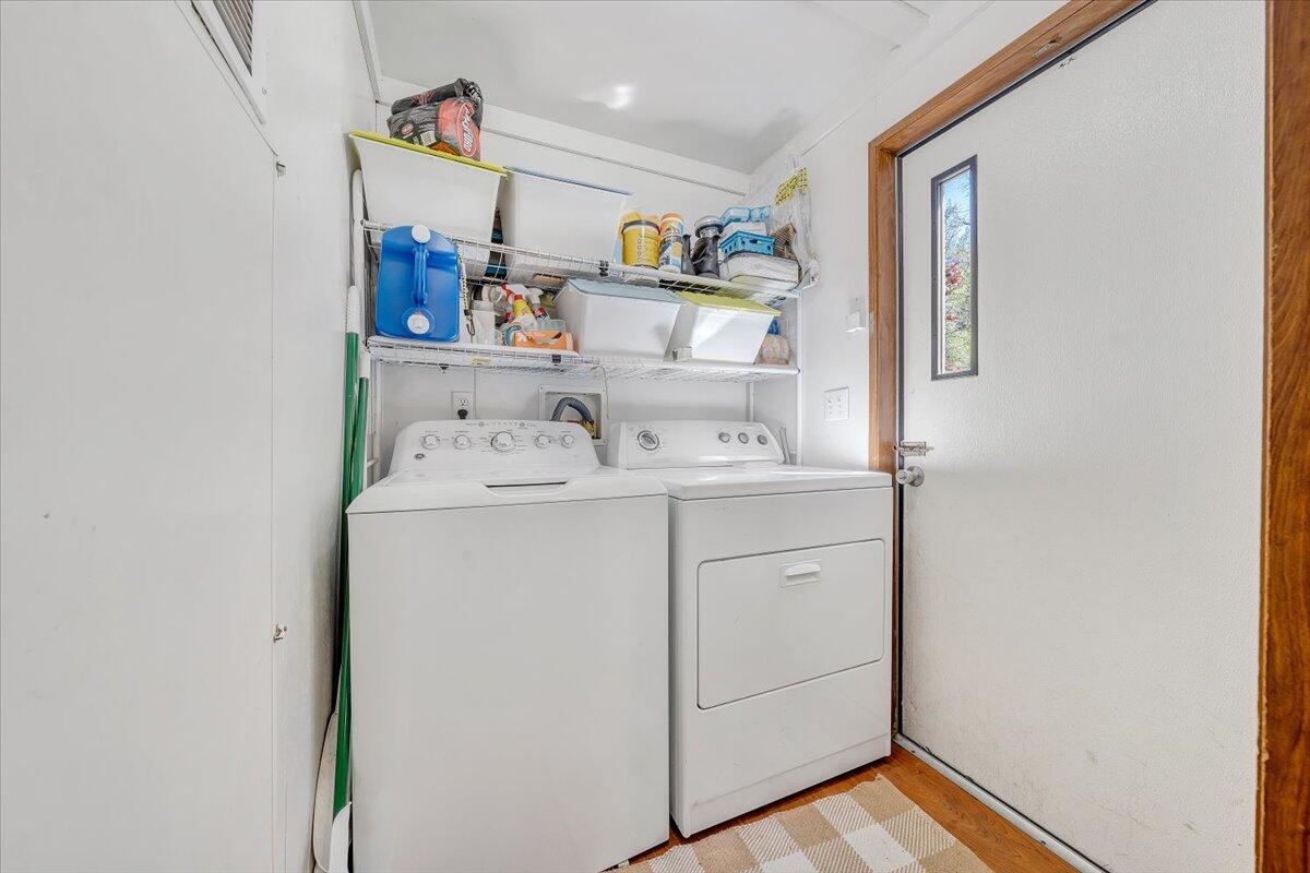 1660 Diamond Knob Road Northeast Check, VA 24072 - Photo 19 of 31 a utility room with dryer and washer
