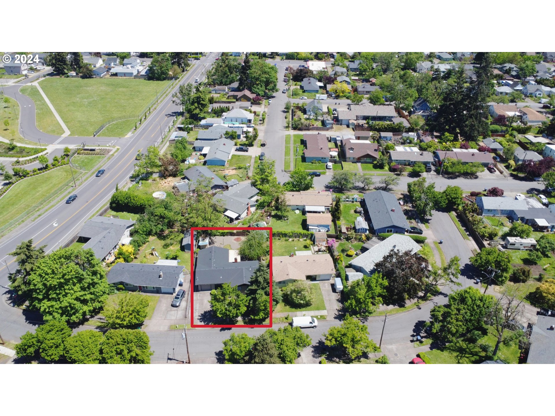 1151 Custom Way Springfield, OR 97477 - Photo 23 of 23 an aerial view of a city