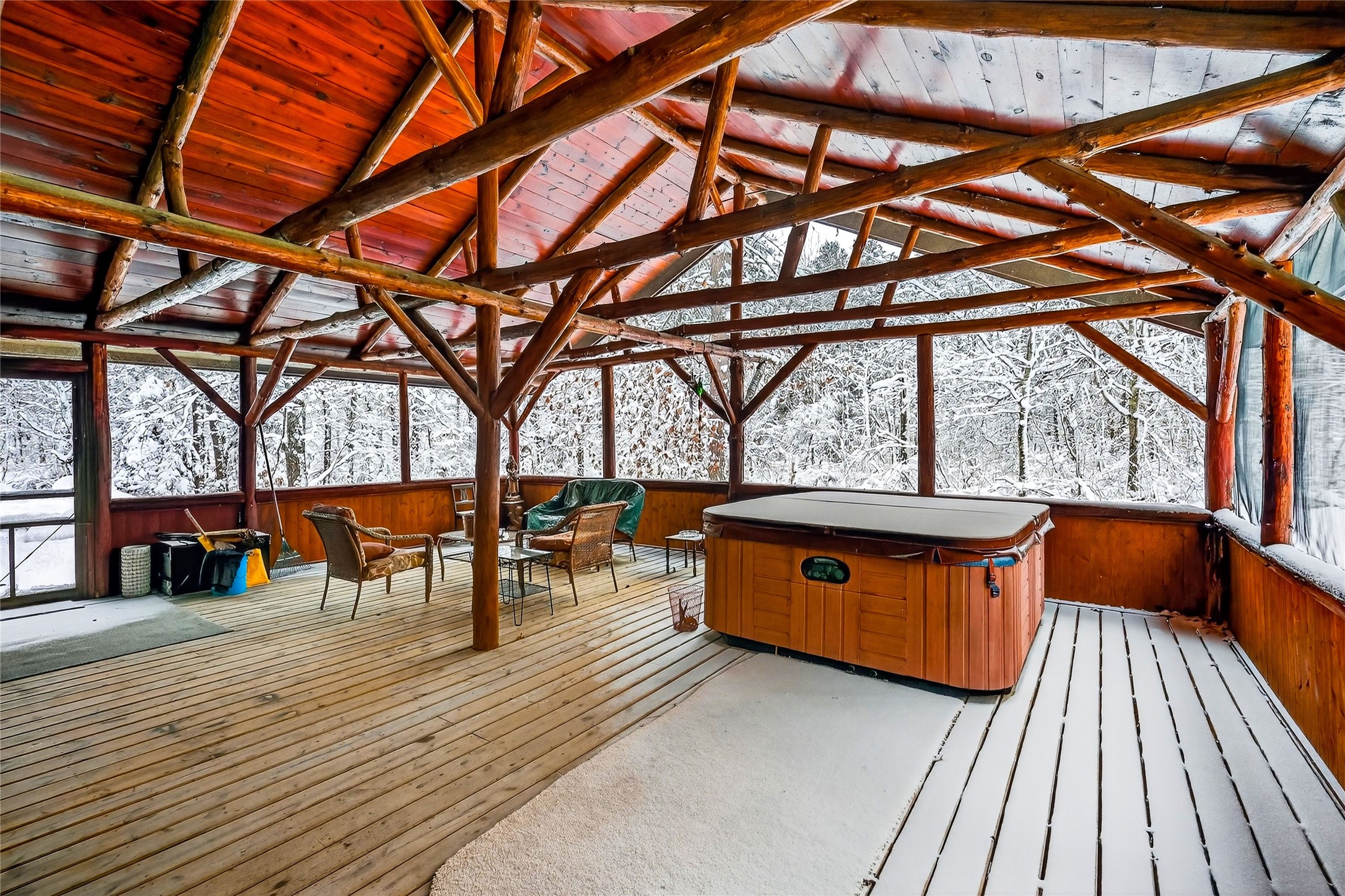 42865 Cedar Court Cable, WI 54821 - Photo 22 of 39 Screened Porch