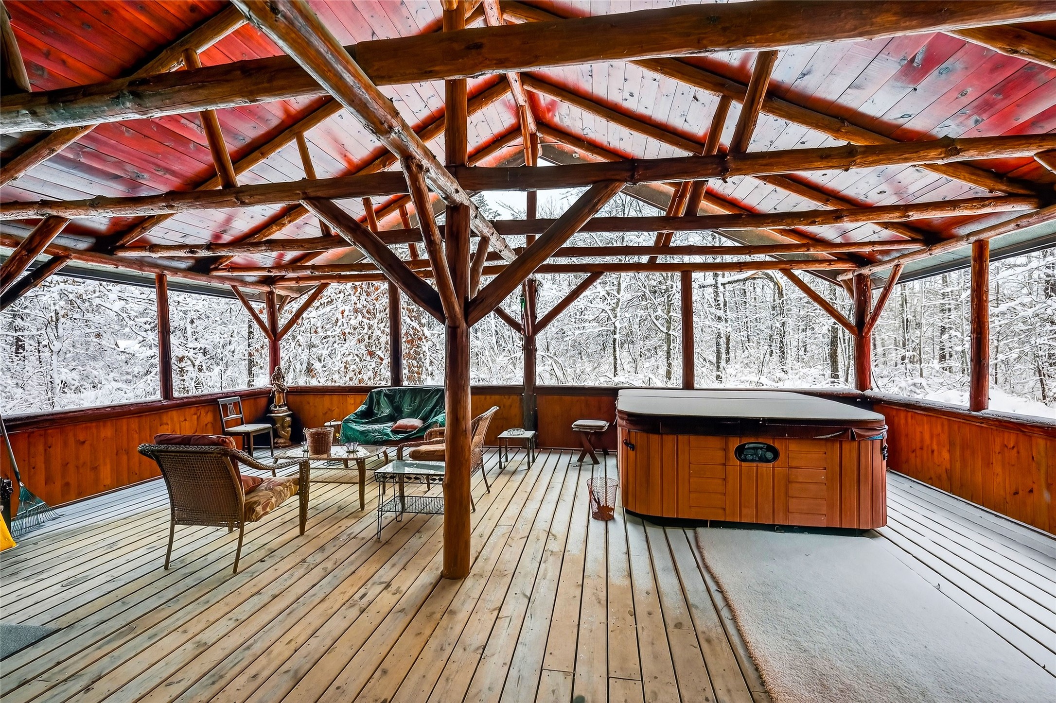 42865 Cedar Court Cable, WI 54821 - Photo 23 of 39 Screened Porch