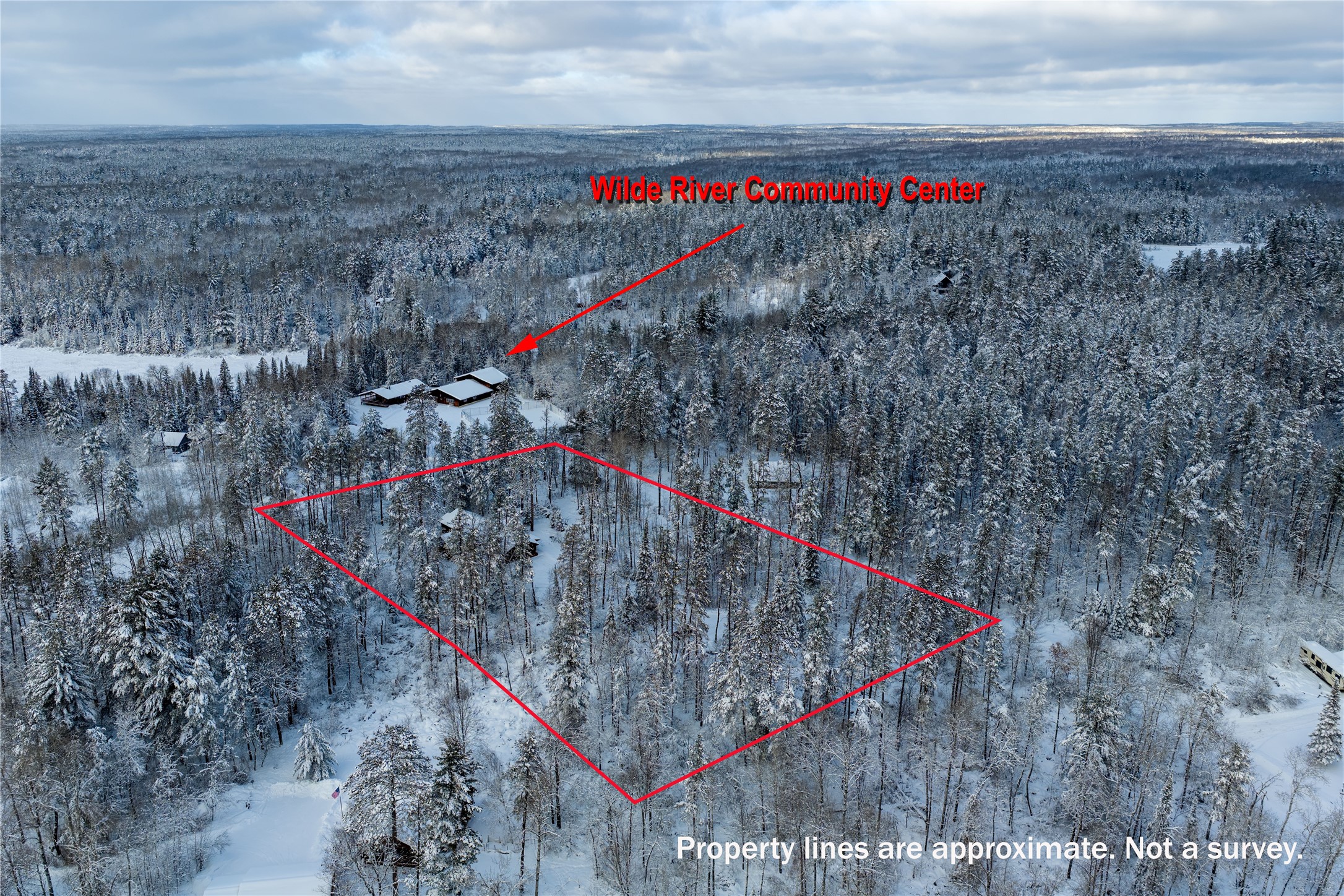42865 Cedar Court Cable, WI 54821 - Photo 39 of 39 Aerial View