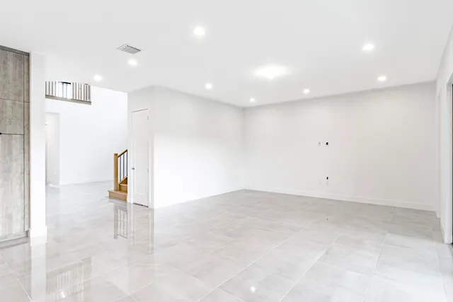 a view of a small space