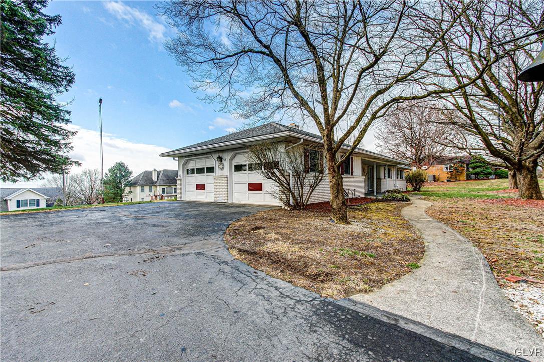 6214 Hilltop Road Orefield, PA 18069 - Photo 3 of 57 Plenty of off-street parking with attached 2 car g