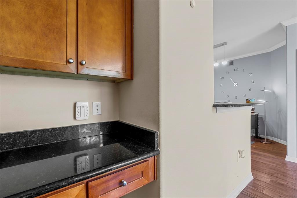 330 Las Colinas Boulevard East, Unit 232 Irving, TX 75039 - Photo 8 of 14 a close view of sink and microwave