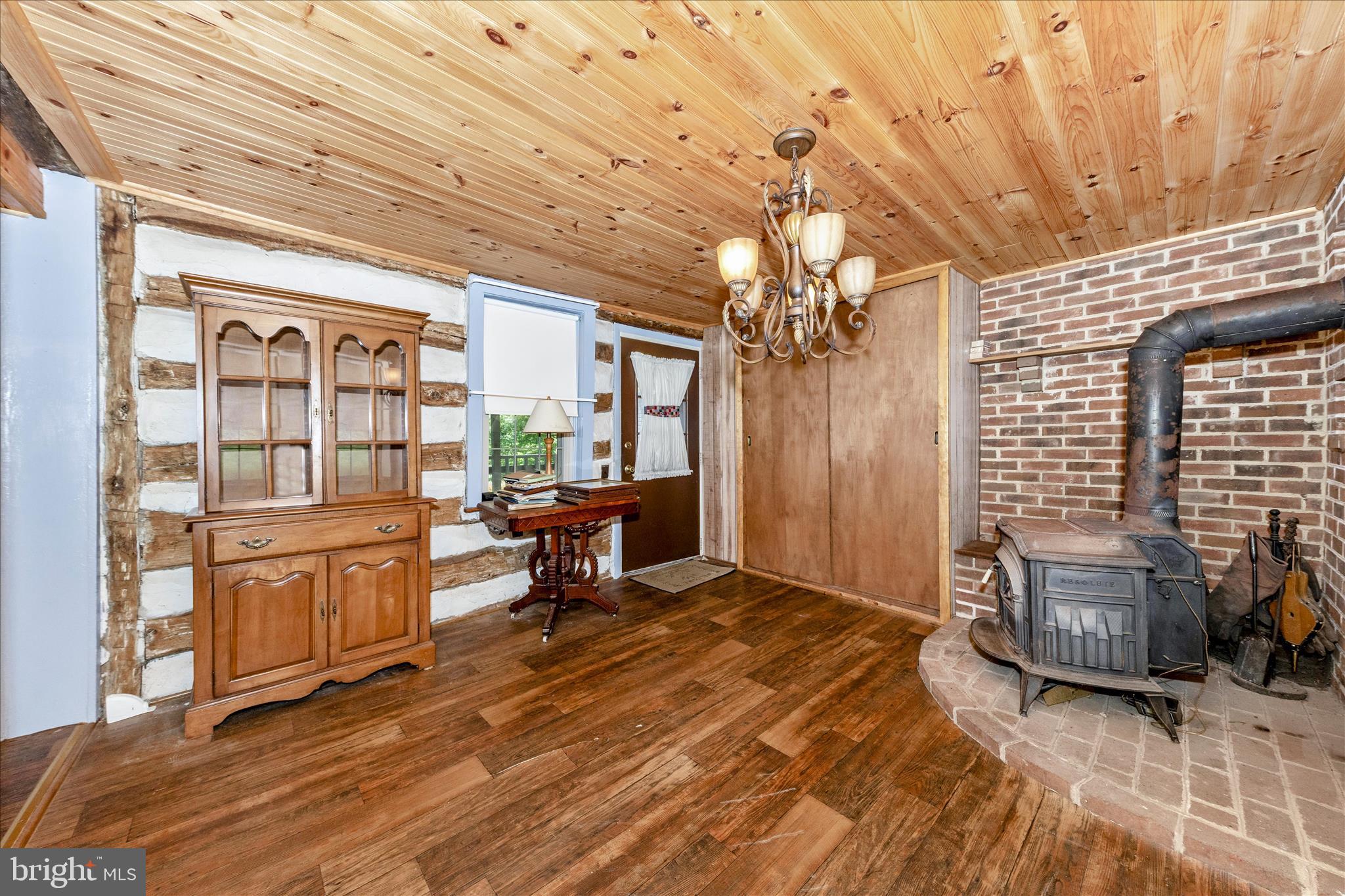 3020 Chestnut Grove Road Keedysville, MD 21756 - Photo 9 of 46 Entry Room with Woodstove