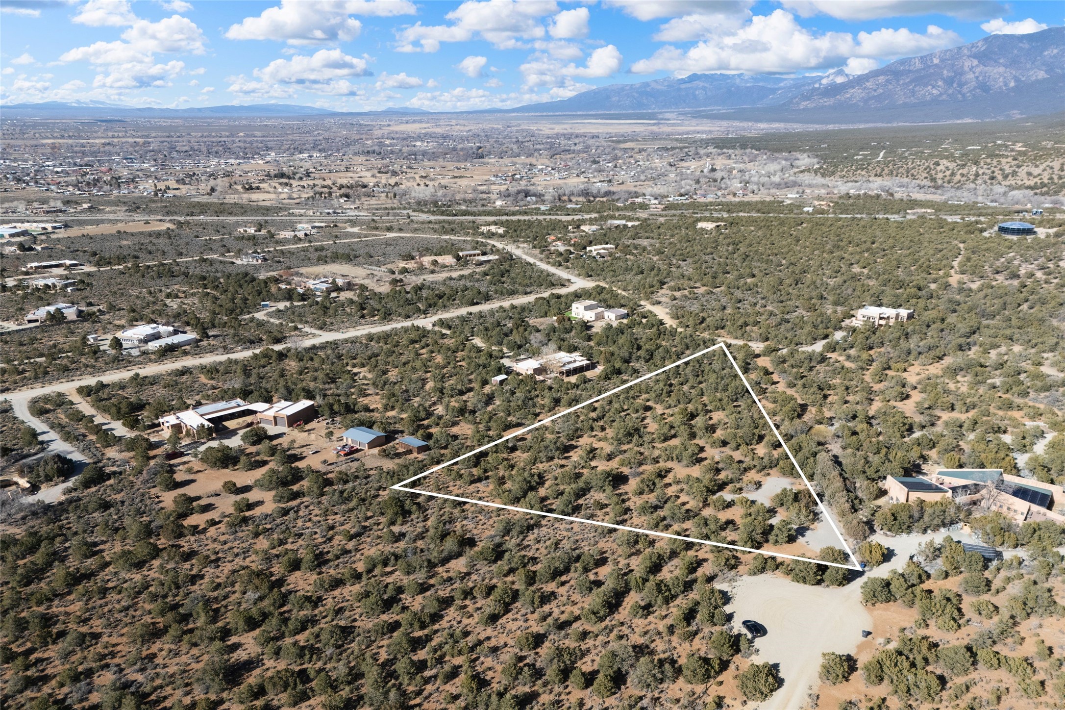 0 North Verde Road Taos, NM 87571 - Photo 1 of 18 0 Verde Rd Taos Approx Footprint 3 acres