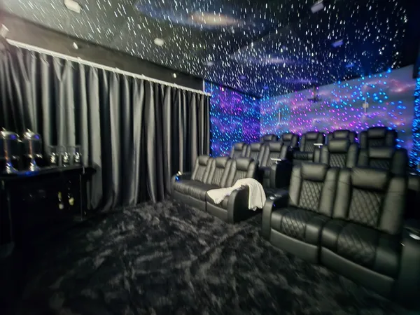 a outdoor living space with patio furniture and a potted plant