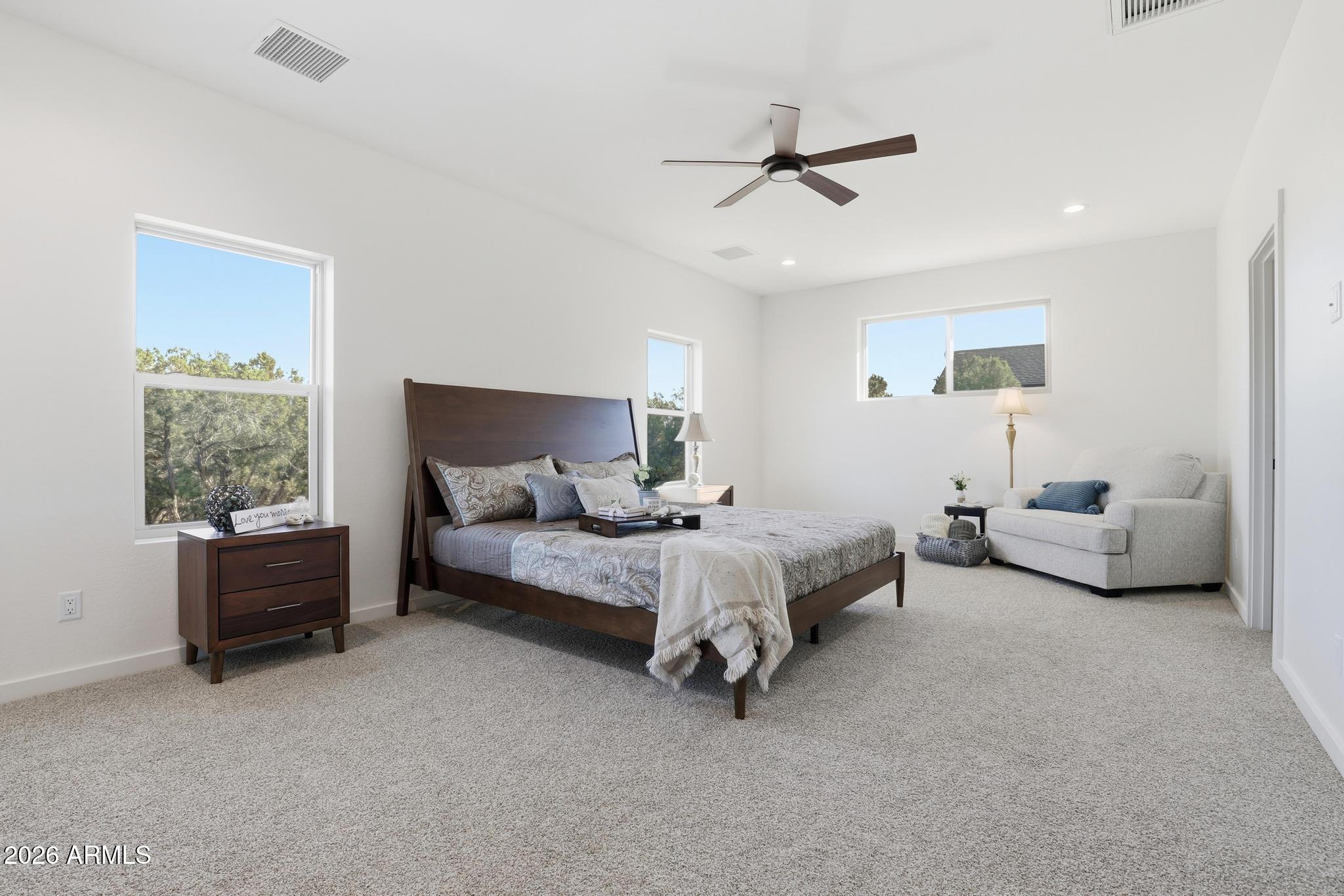 1105 South Kinzer Court Payson, AZ 85541 - Photo 20 of 44 a bed room with a bed and a window