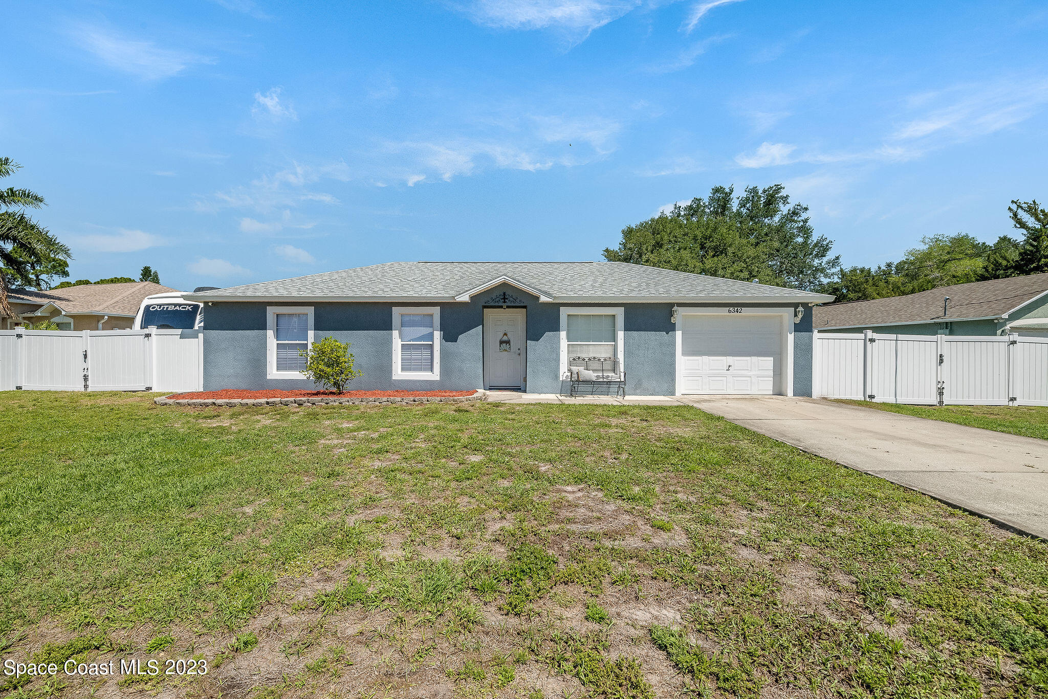 6342 Hudson Road Cocoa, FL 32927 - Photo 2 of 30 a view of a house with a backyard