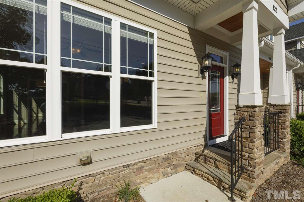 422 Heather Drive Raleigh, NC 27606 - Photo 2 of 30 Entrance with stacked stone accents.