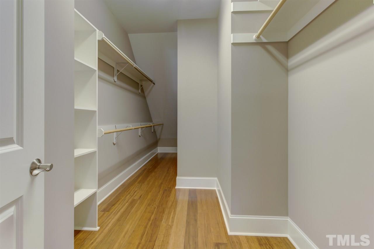 422 Heather Drive Raleigh, NC 27606 - Photo 20 of 30 Primary Bedroom Walk-In-Closet