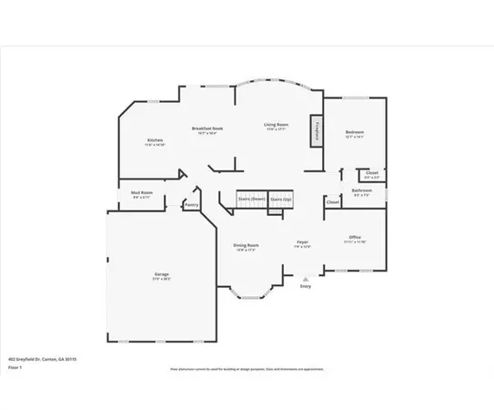 $1,088,900 | 402 Greyfield Drive, Canton, GA 30115