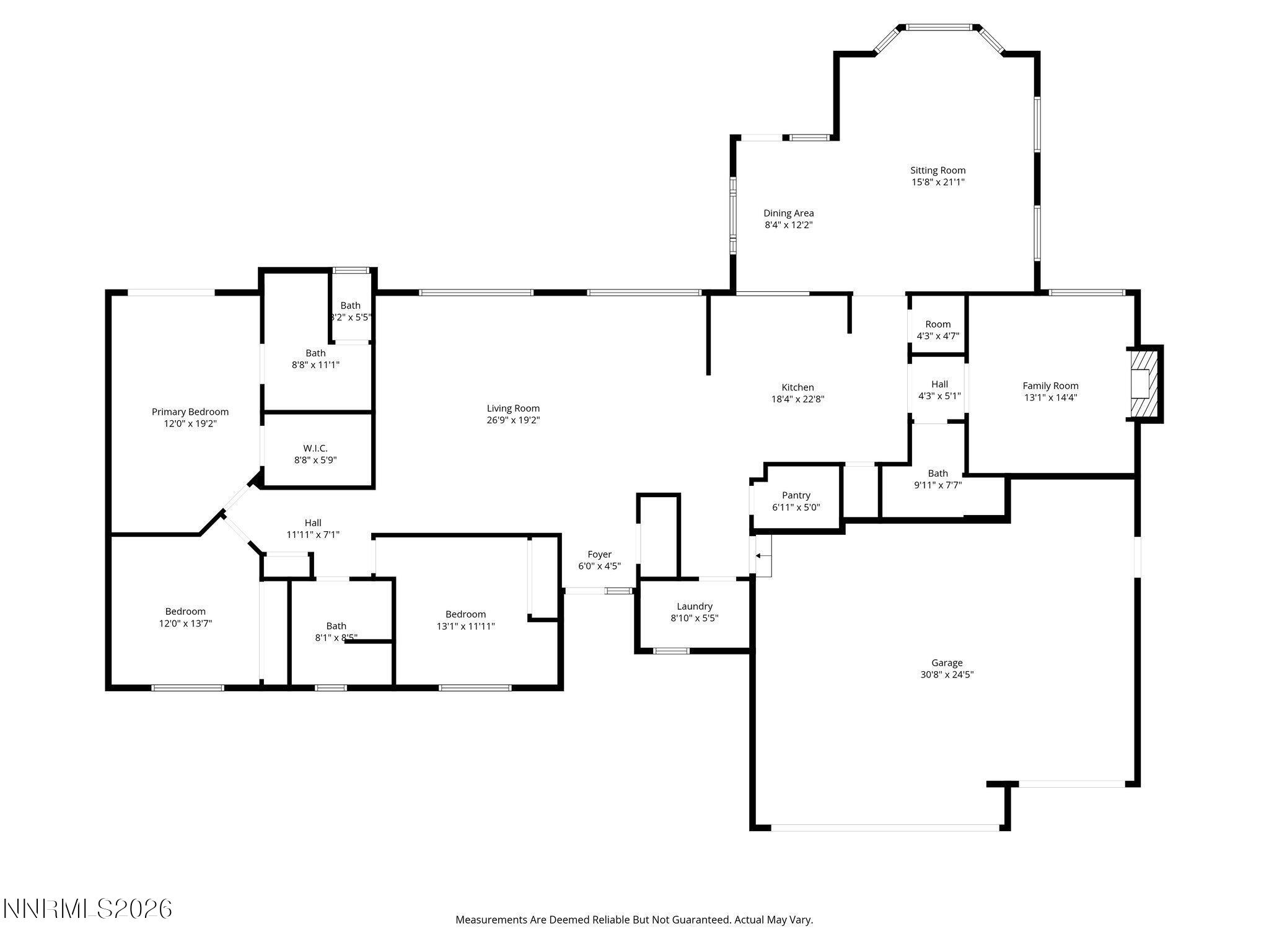 115 Bridle Path Terrace Spanish Springs, NV 89441 - Photo 36 of 36 Floorplan (1)