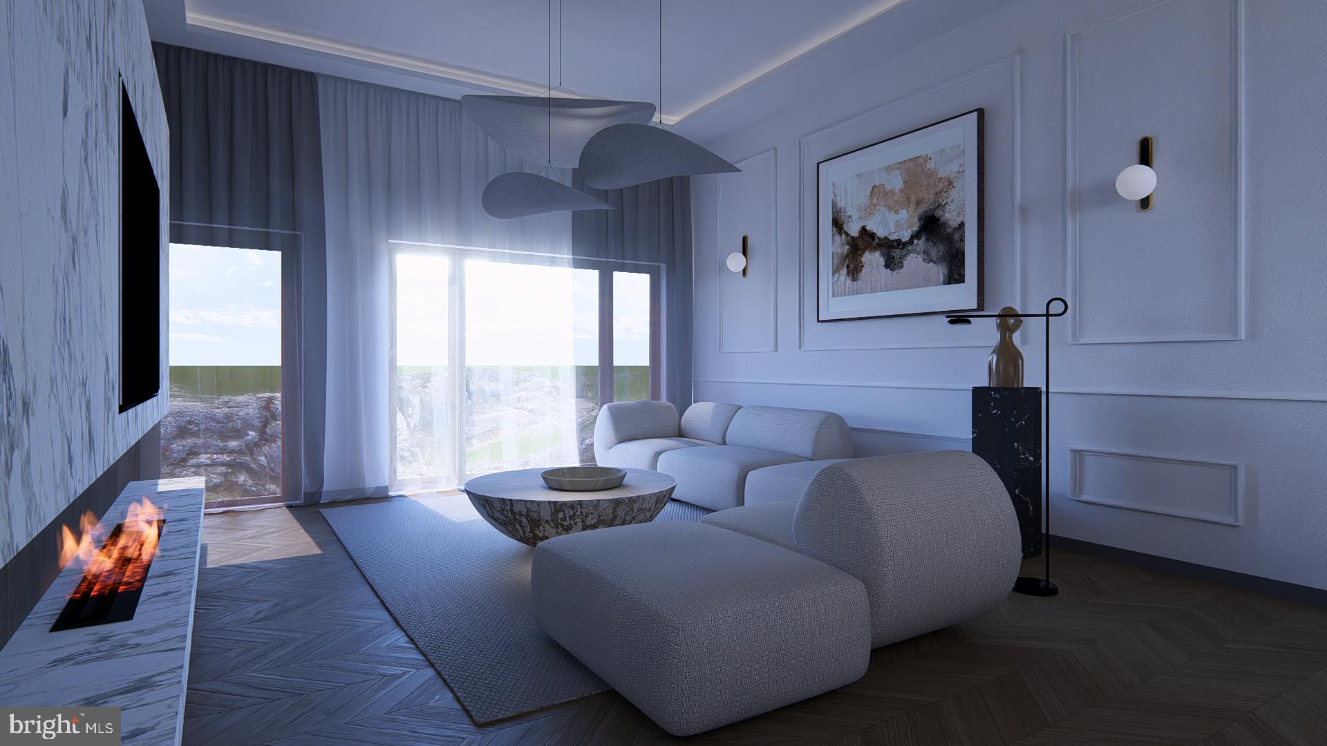 2427 Hartranft Street Philadelphia, PA 19145 - Photo 11 of 20 a living room with furniture and a gate