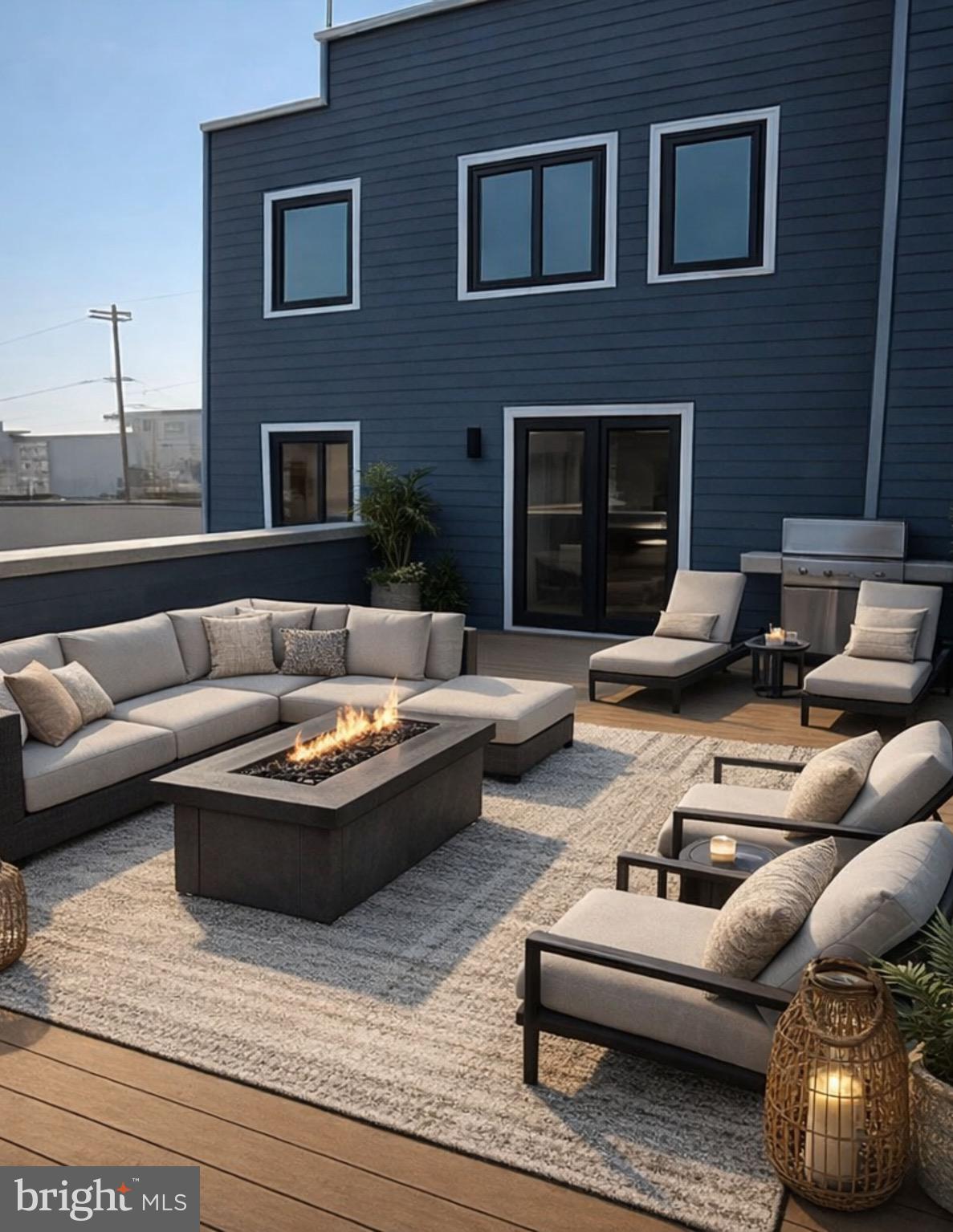 2427 Hartranft Street Philadelphia, PA 19145 - Photo 12 of 20 a living room with furniture and a fireplace