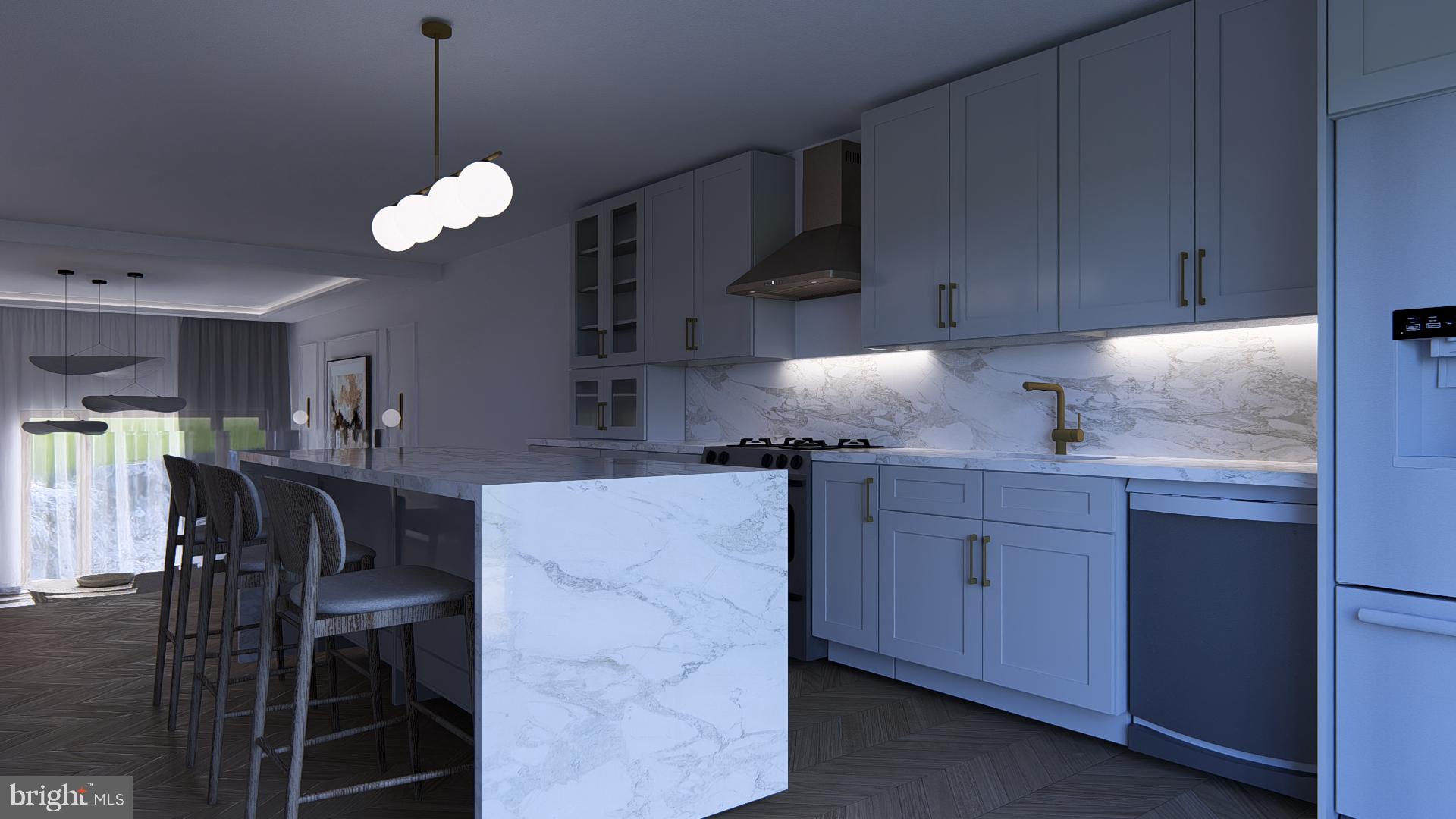 2427 Hartranft Street Philadelphia, PA 19145 - Photo 4 of 20 a kitchen with cabinets and window
