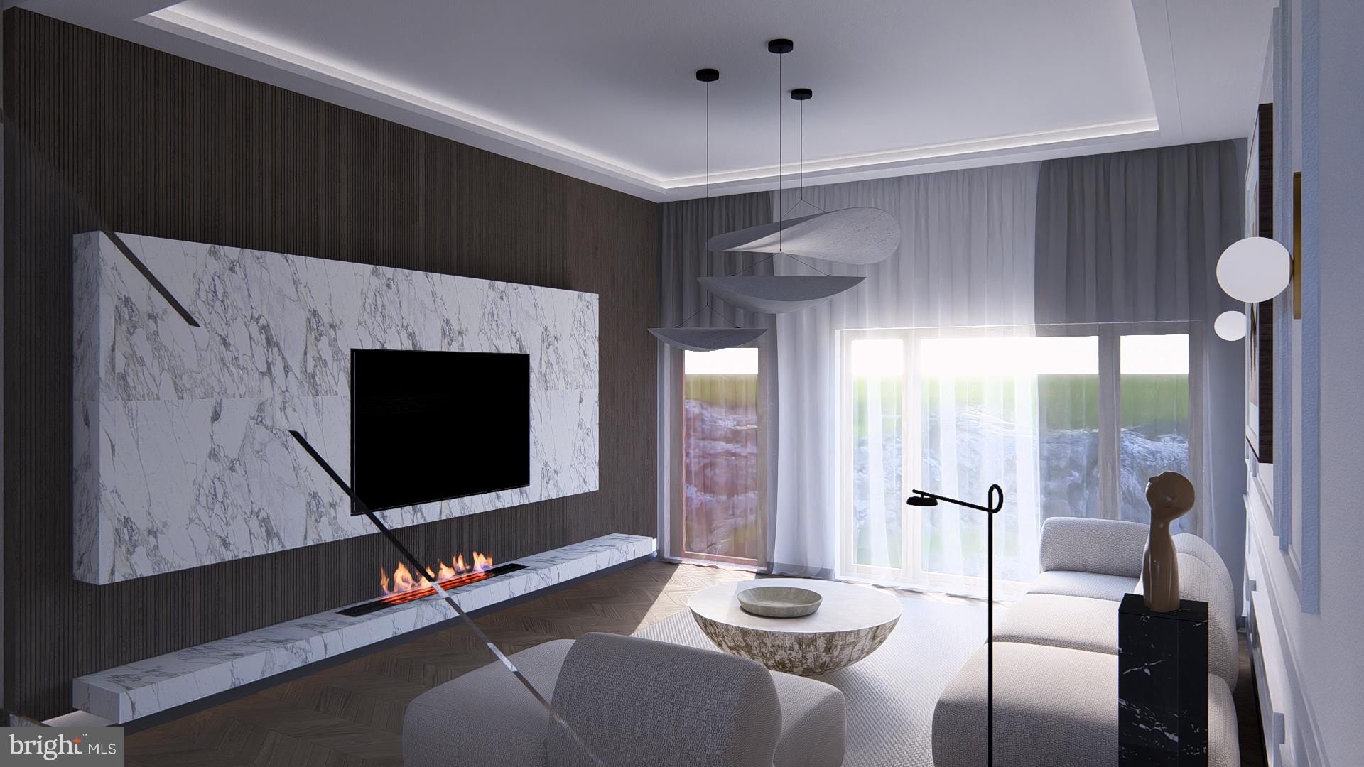 2427 Hartranft Street Philadelphia, PA 19145 - Photo 5 of 20 a living room with furniture and a flat screen tv