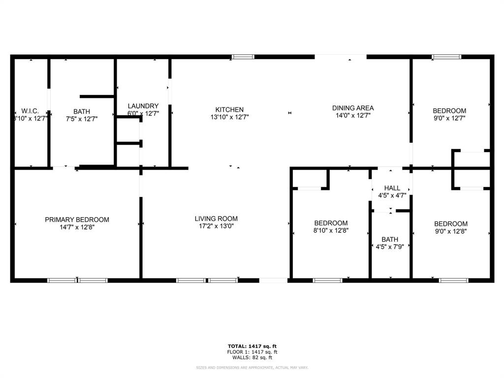131 Kelly Court Azle, TX 76020 - Photo 22 of 22 a picture of a black and white wall