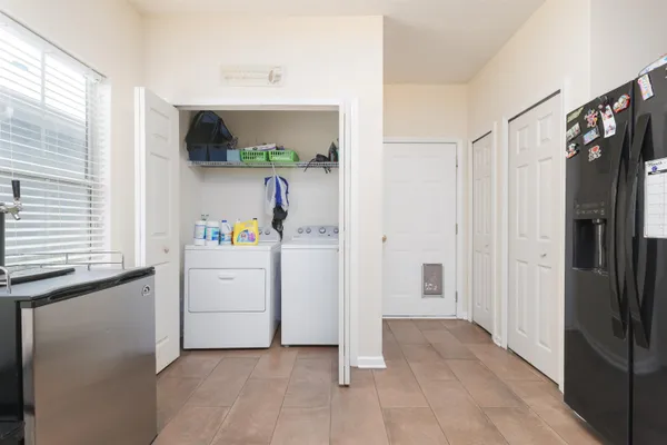 a view of bedroom with furniture