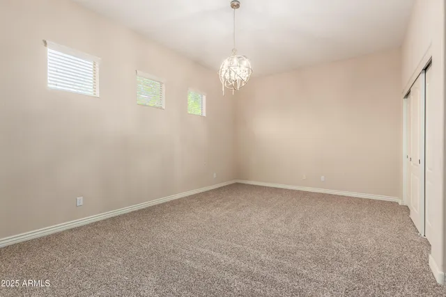 a bathroom with 2 sink and a mirror