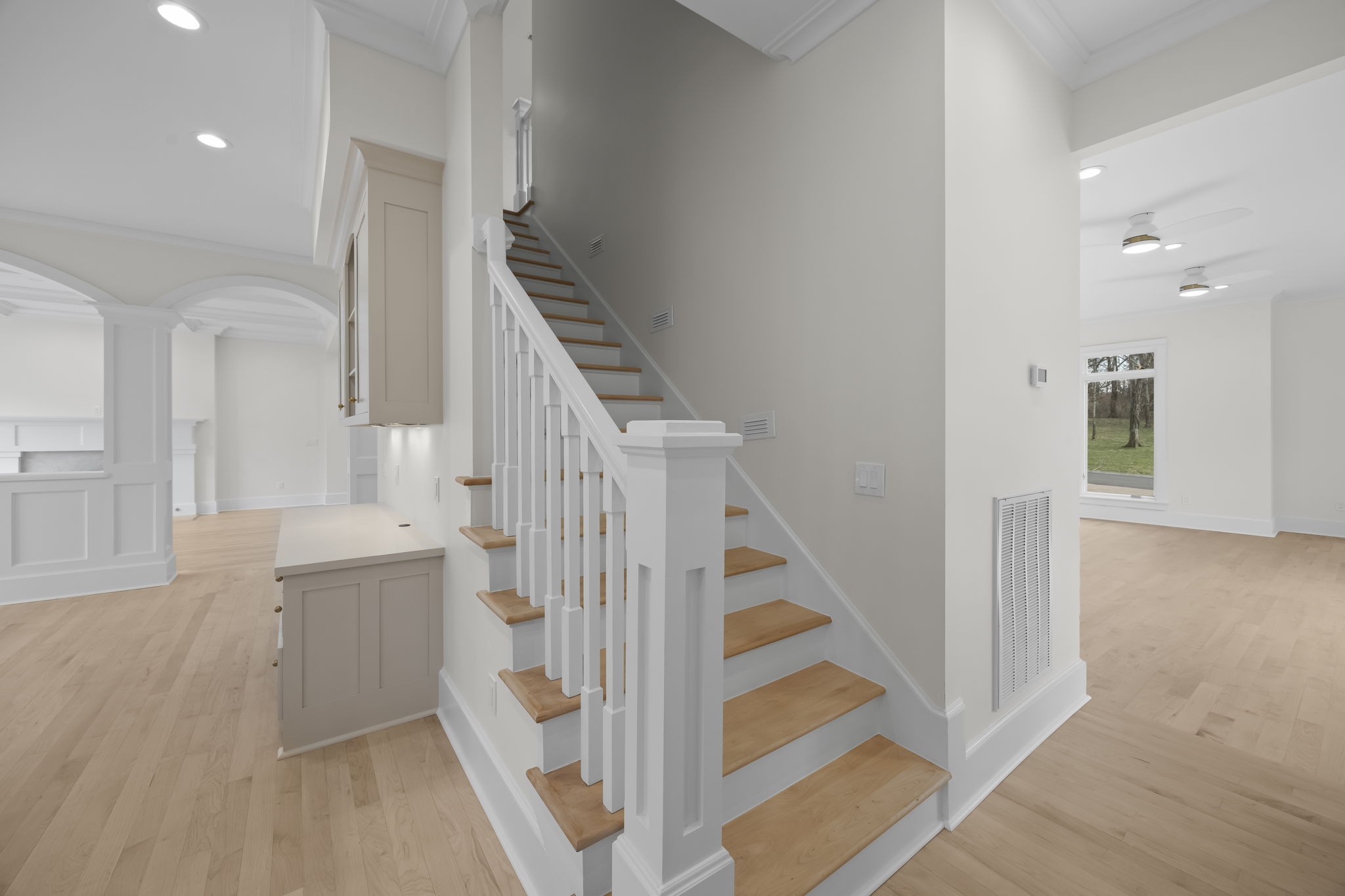 833 Highgrove Circle Franklin, TN 37069 - Photo 39 of 83 a view of entryway and hall with wooden floor