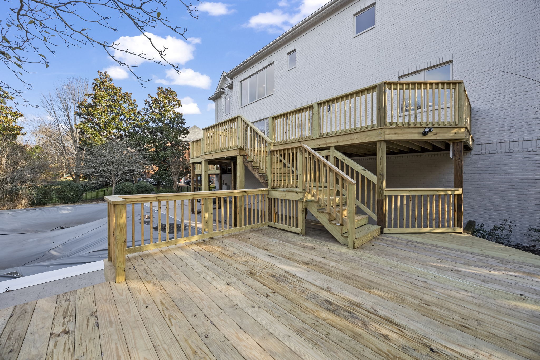 833 Highgrove Circle Franklin, TN 37069 - Photo 71 of 83 a view of balcony with deck and wooden floor