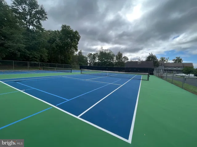 a view of tennis court