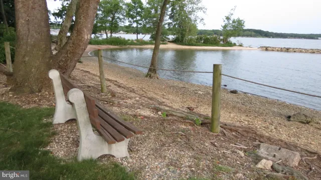 a view of a bench in roof deck
