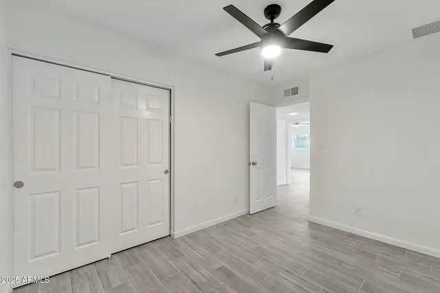 wooden floor in an empty room