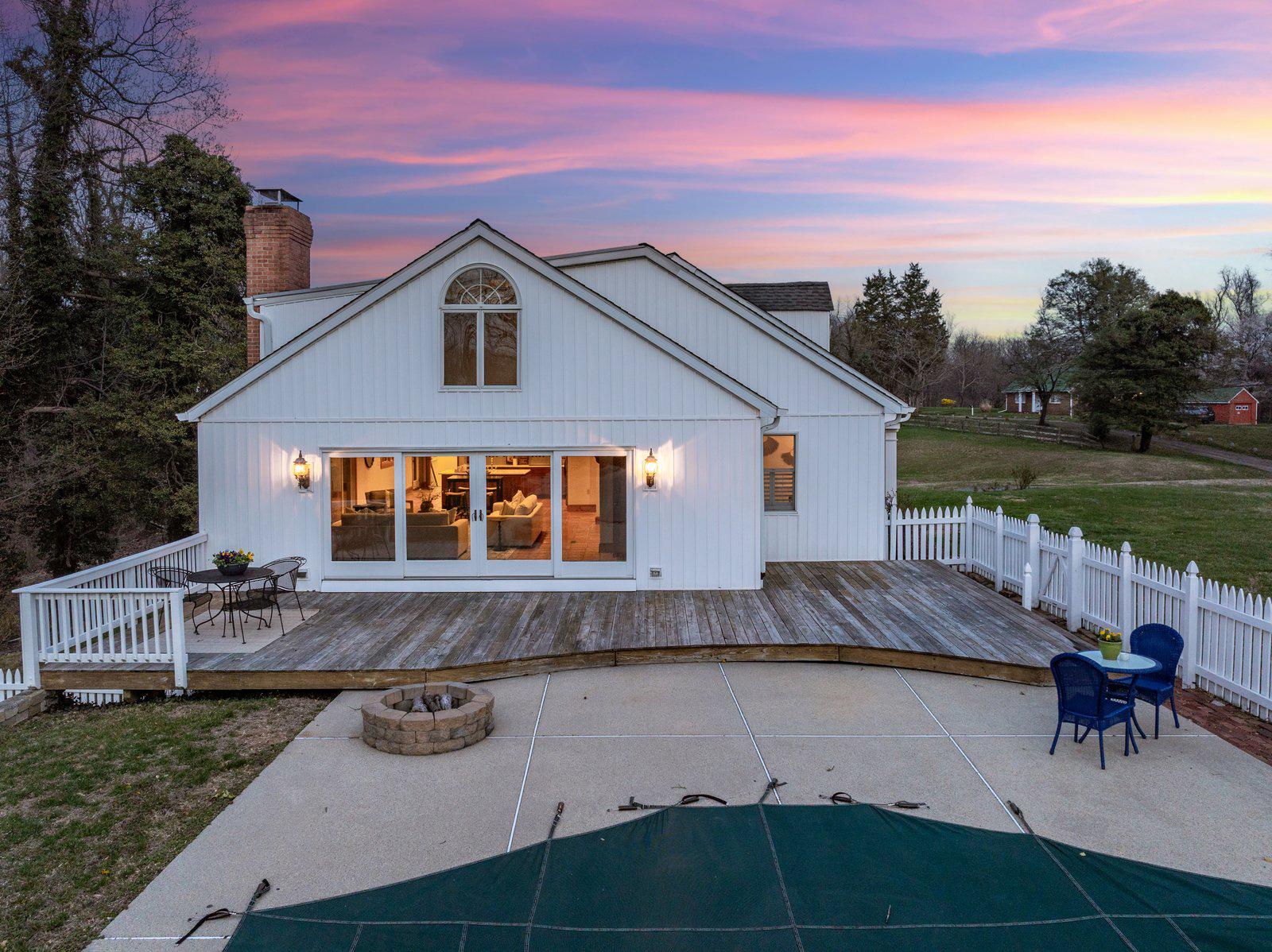1118 Gum Bottom Road Crownsville, MD 21032 - Photo 7 of 52 Modern farmhouse with pool.