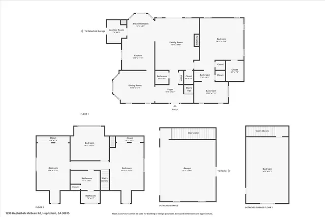 $459,000 | 1290 Hephzibah - McBean Road, Hephzibah, GA 30815