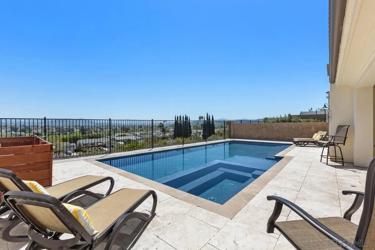 8741 Weston Road Santee, CA 92071 - Photo 31 of 53 a view of a terrace with seating area