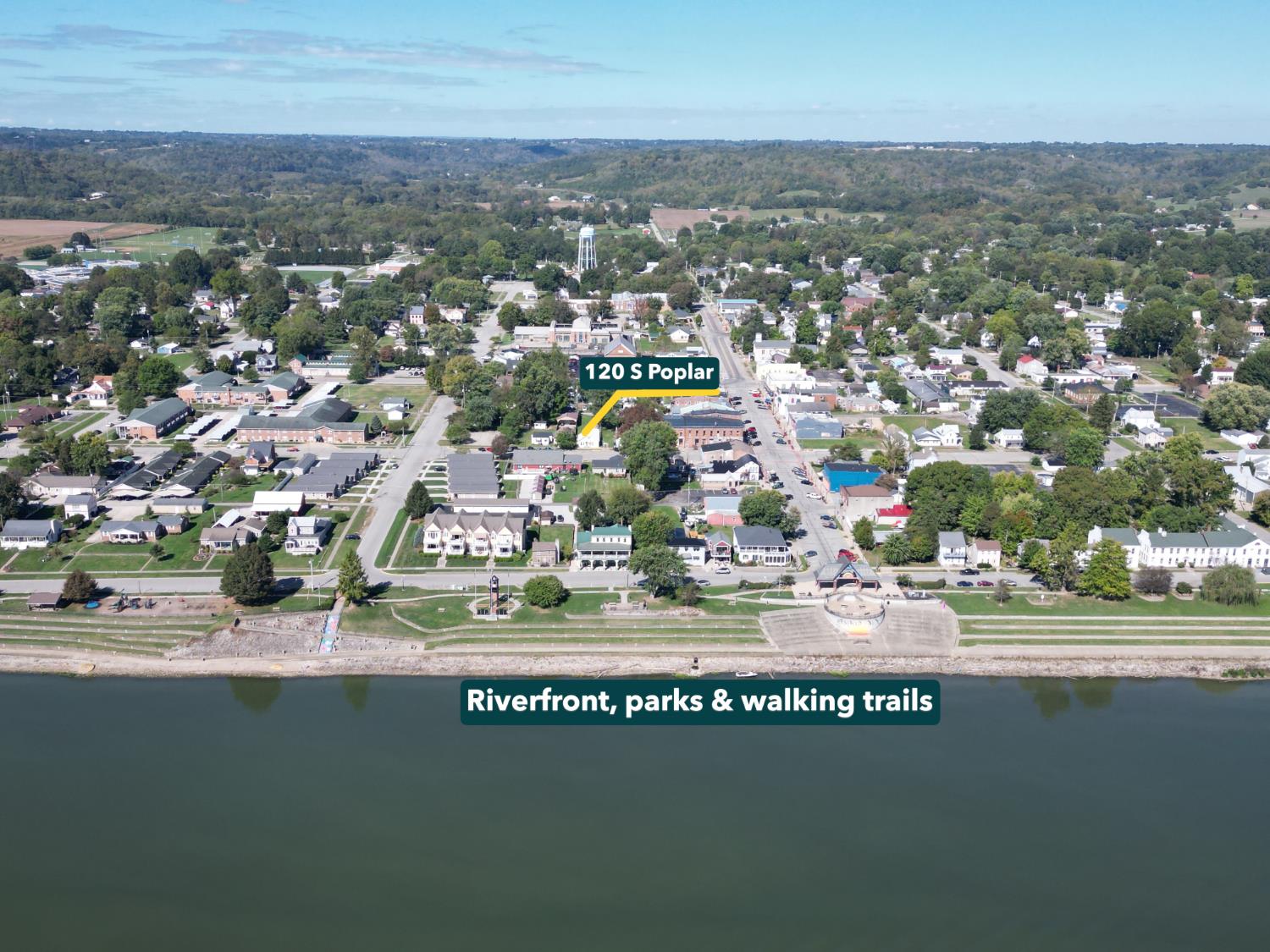 120 South Poplar Street Rising Sun, IN 47040 - Photo 23 of 43 Experience the best of outdoor living. This home is perfectly located for easy access to nearby parks, the riverfront, and countless walking trails.