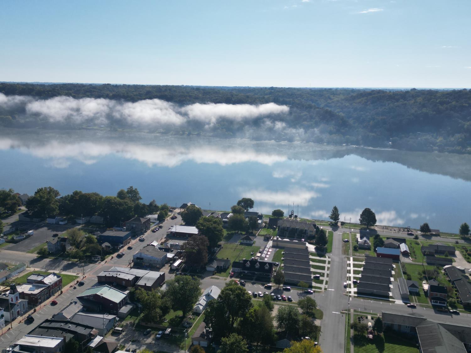 120 South Poplar Street Rising Sun, IN 47040 - Photo 25 of 43 Experience life near the water. This home's excellent location, visible from the air, puts you right next to the beautiful Ohio Riverfront.