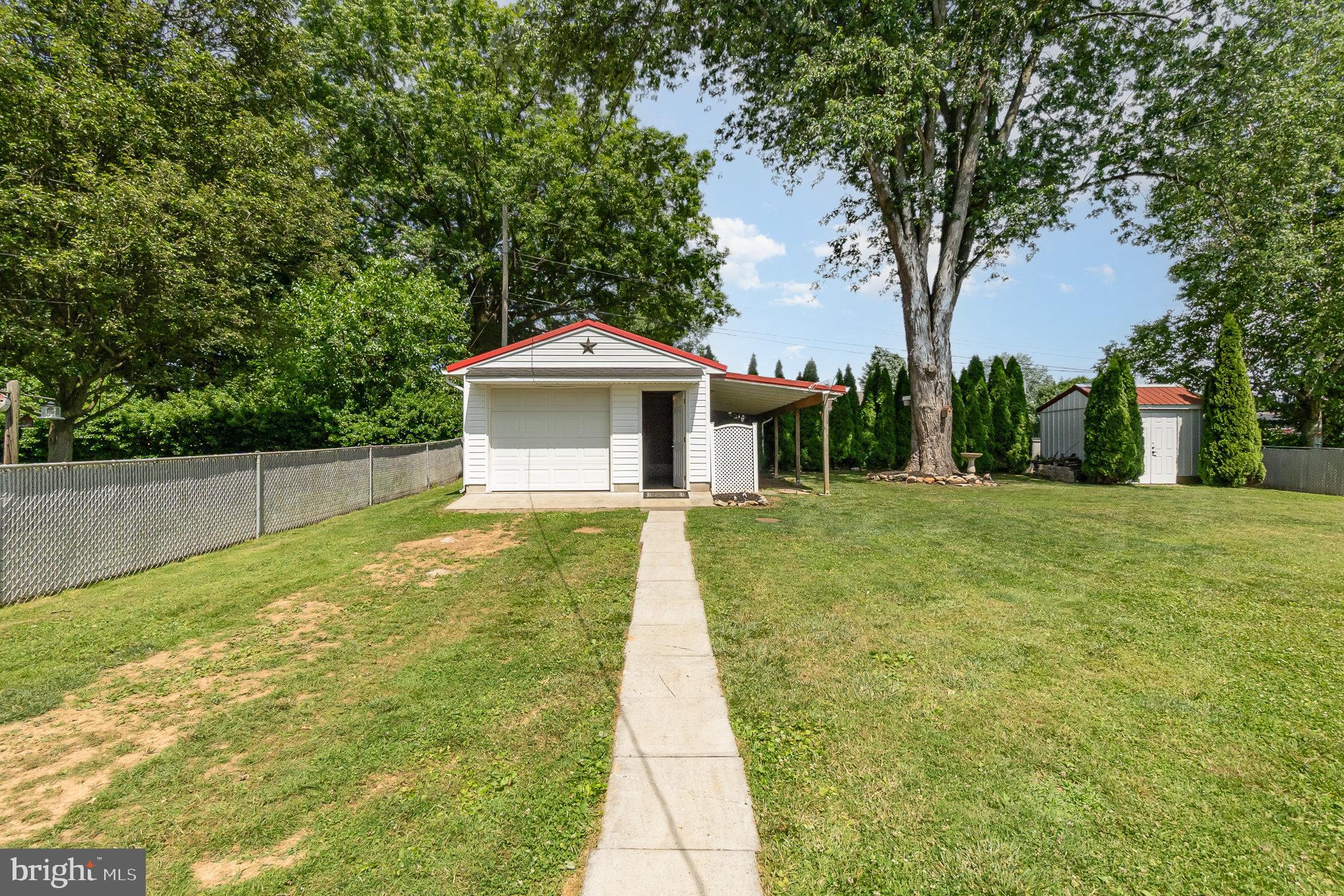 117 Reynolds Avenue Rising Sun, MD 21911 - Photo 18 of 22 Detached Garage with Lean-To