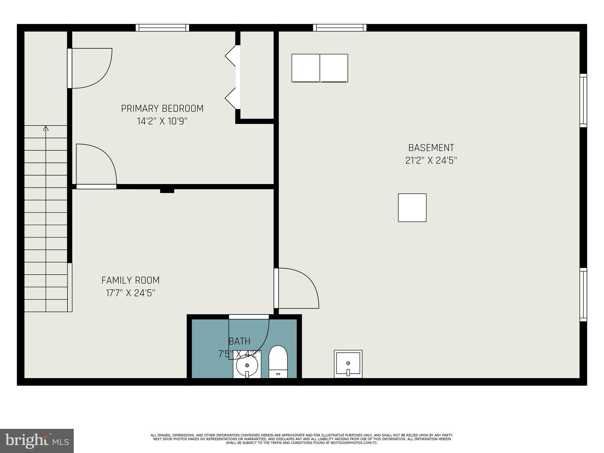 117 Reynolds Avenue Rising Sun, MD 21911 - Photo 22 of 22 Basement Floor Plan