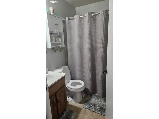 a bathroom with a sink and a toilet