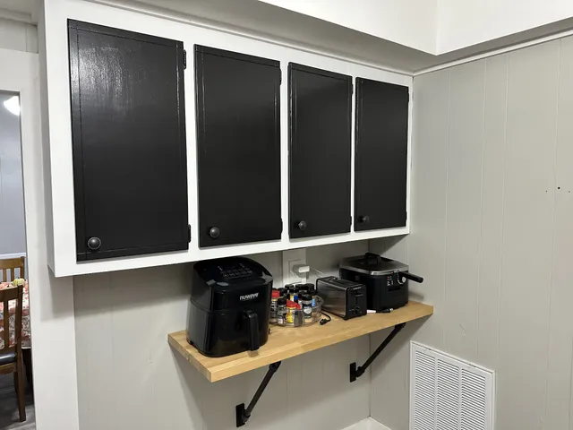 a room with a window