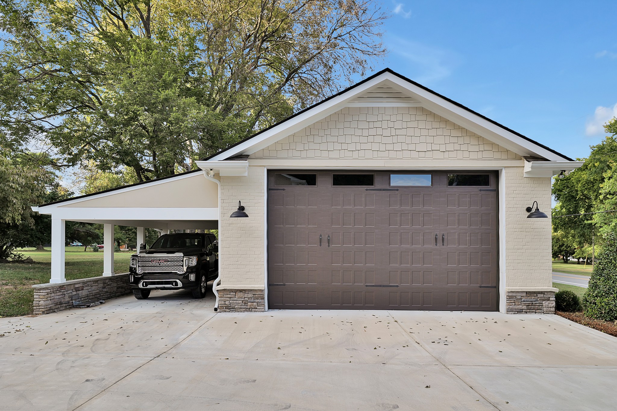 8122 Holly Road Brentwood, TN 37027 - Photo 63 of 65 a front view of a house with a yard