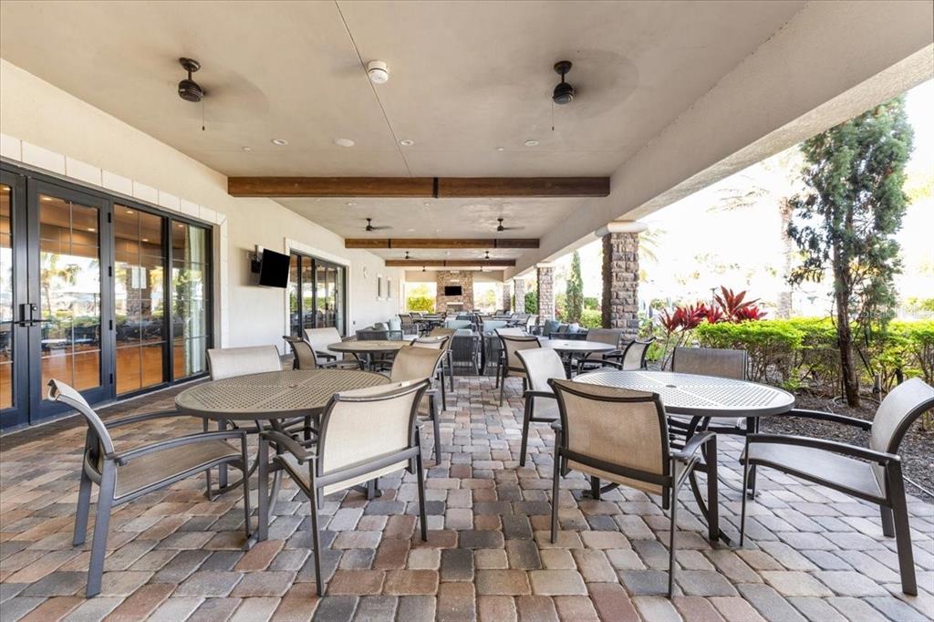 4760 Crestpoint Way Palmetto, FL 34221 - Photo 33 of 44 a view of a dining room with furniture window and outside view