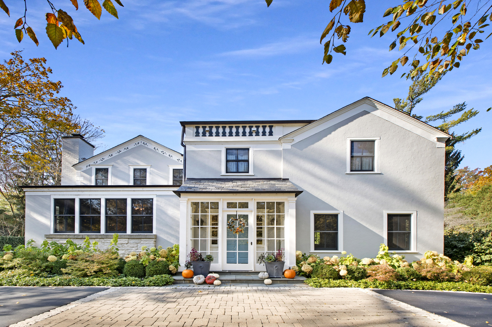 front view of a house